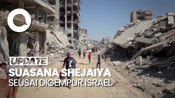 Warga Gaza Temukan 60 Mayat dari Reruntuhan Setelah Israel Gempur Shejaiya