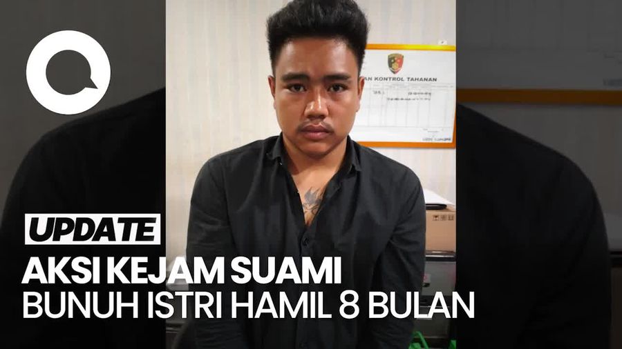 Ini Tampang Pria yang Tega Bunuh Istri saat Hamil 8 Bulan di Solok
