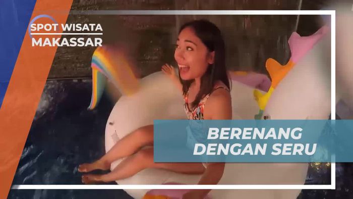 Berenang Dengan Asik di Kolam Penginapan Makassar
