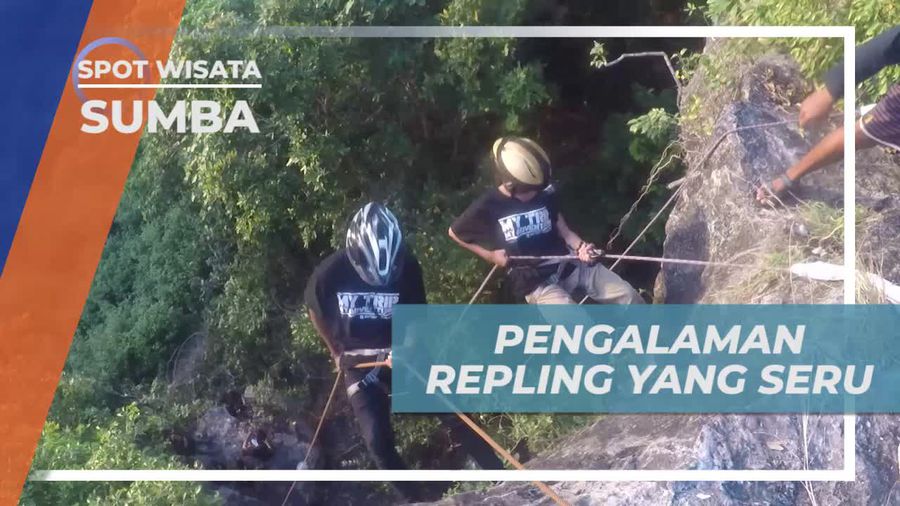 Pengalaman Seru Rappelling Menantang di Sumba