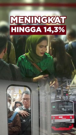 29 Ribu Orang Naik Kereta dari Jakarta Setiap Hari