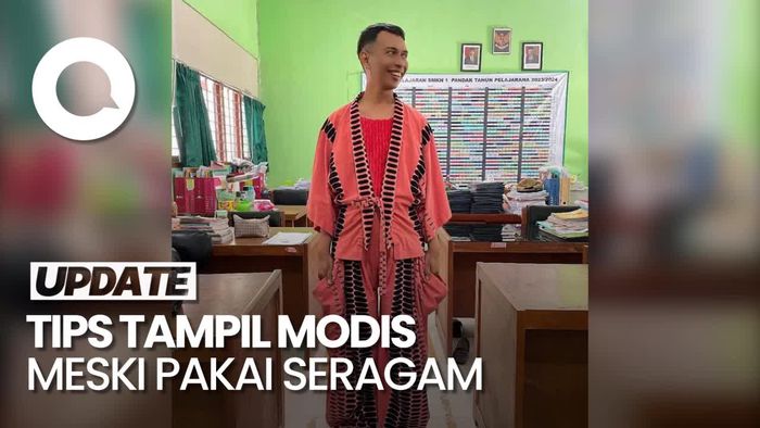 Tetap Modis Walau Pakai Seragam? Bisa Kok!