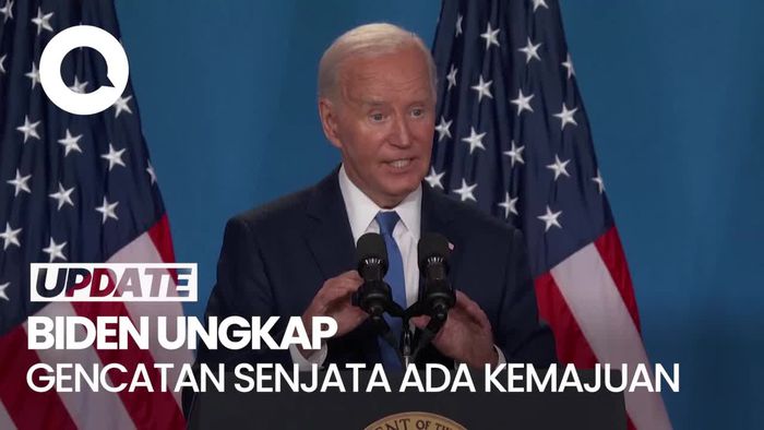 Biden soal Gencatan Senjata di Gaza: Ada Kemajuan, Perang Harus Diakhiri