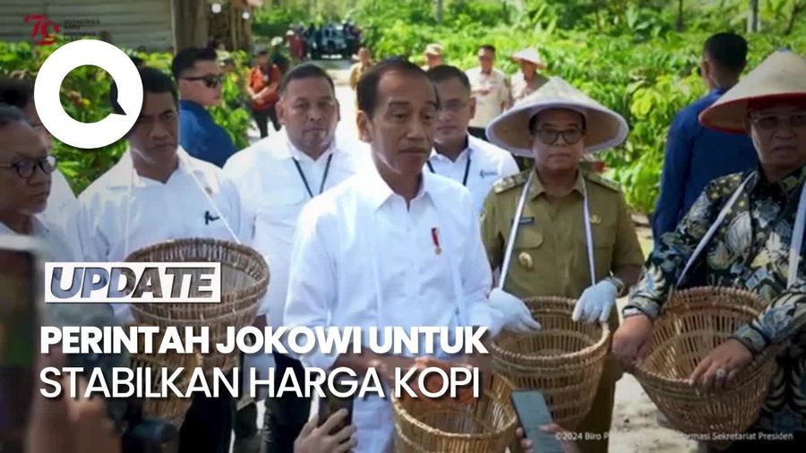 Harga Biji Kopi Melejit, Jokowi Perintahkan Mentan Lakukan Hal Ini