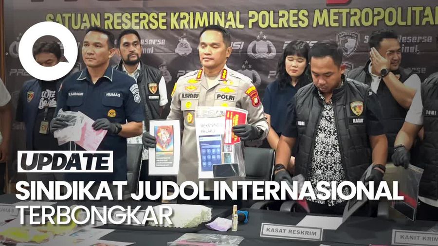 Polres Jakbar Bongkar Sindikat Judi Online Internasional