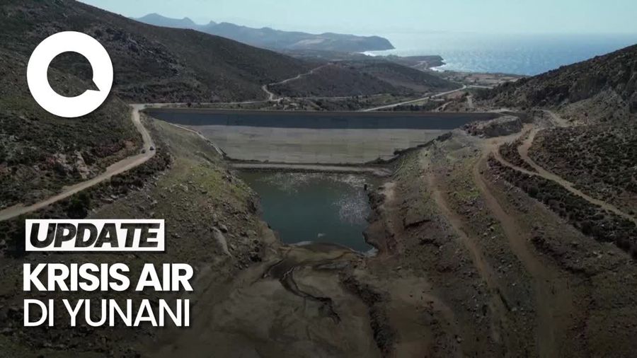 Pulau Naxos di Yunani Alami Krisis Air saat Banjir Wisatawan