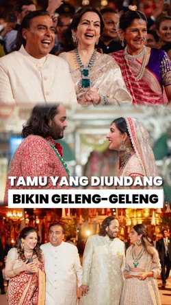 Hollywood-Bollywood di Pernikahan Anant Ambani