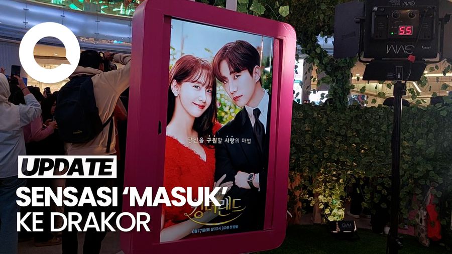 Mengunjungi Instalasi Bagai di Drama Korea di Hallyu Festival