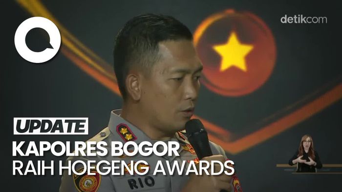 AKBP Rio Raih Hoegeng Awards 2024, Bicara Keberhasilan Polres Bogor