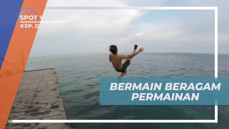 Bermain Aneka Tantangan Seru di Pulau Kakaban Derawan