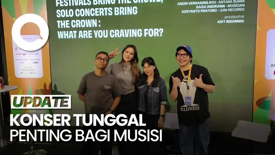 Raisa Dorong Musisi Berani Gelar Konser Tunggal