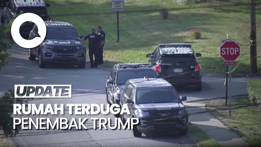 Suasana Rumah Terduga Penembak Donald Trump