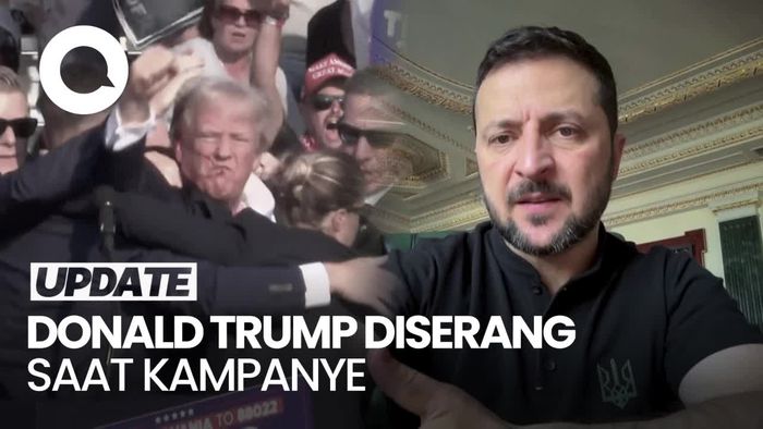 Zelensky Kutuk Penembakan Trump: Kejahatan yang Mengerikan