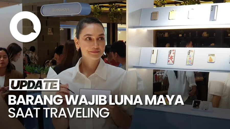 3 Barang yang Wajib Luna Maya Bawa saat Traveling