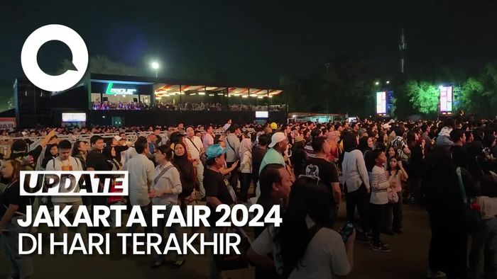Pesta Kembang Api Tutup Meriah Jakarta Fair 2024