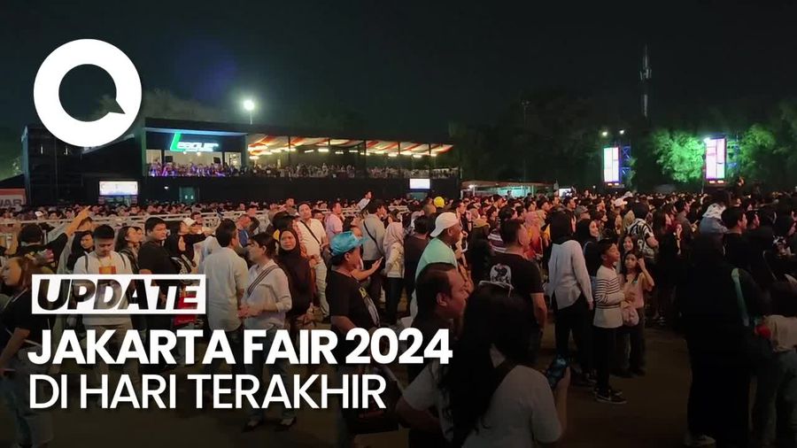 Pesta Kembang Api Tutup Meriah Jakarta Fair 2024
