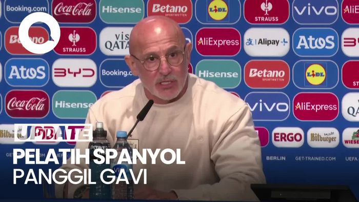 Spanyol Vs Inggris: Pedri Cedera, De La Fuente Panggil Gavi