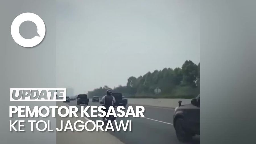 Heboh Pemotor Masuk Tol Jagorawi Gegara Salah Baca Maps