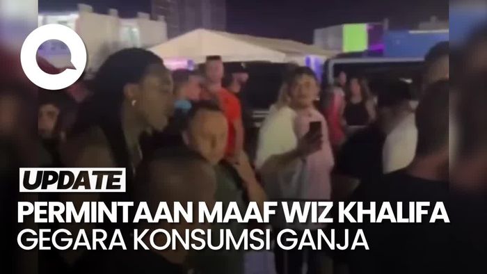 Konsumsi Ganja saat Konser di Rumania, Wiz Khalifa Minta Maaf
