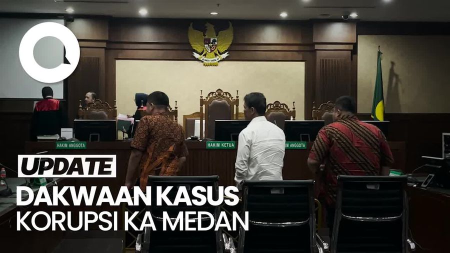ASN Kemenhub Didakwa Rugikan Negara Rp 1,15 T Kasus Korupsi Jalur KA Medan