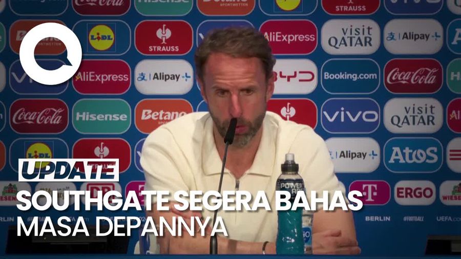 Jawaban Southgate Ditanya Masa Depannya Setelah Inggris Gagal Juara Lagi