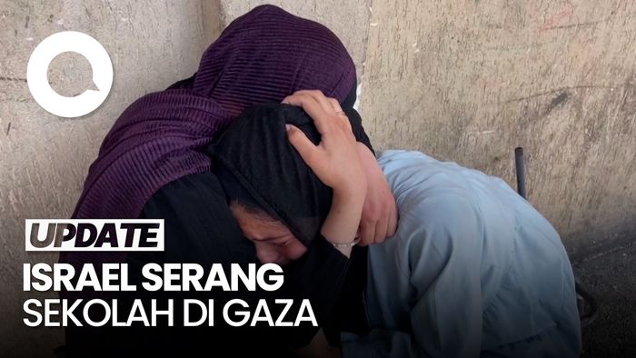 Israel Serang Sekolah di Kamp Nuseirat Gaza, 15 Orang Tewas