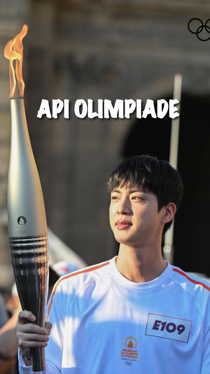 Jin BTS Pembawa Obor Olimpiade Paris