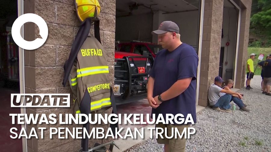 Pilu Petugas Damkar Tewas Lindungi Keluarga saat Penembakan Trump