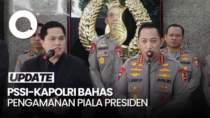 PSSI-Kapolri Bahas Pengamanan Piala Presiden yang Berstandar FIFA