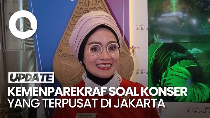 Kemenparekraf Sebut Konser di Luar Jakarta Tidak Kalah Bergengsi 
