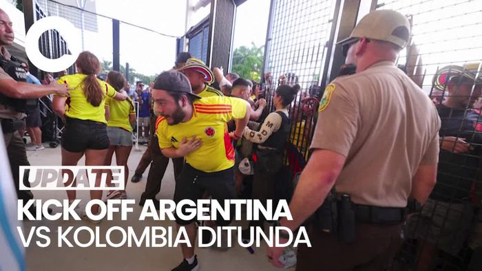 Kick Off Final Copa America Ditunda Gegara Penonton Ngeyel Masuk Stadion