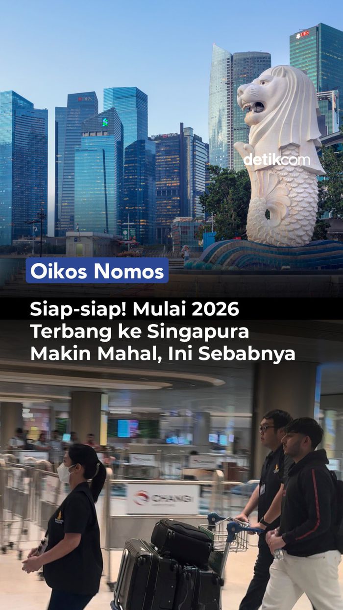 Terbang ke Singapura Makin Mahal
