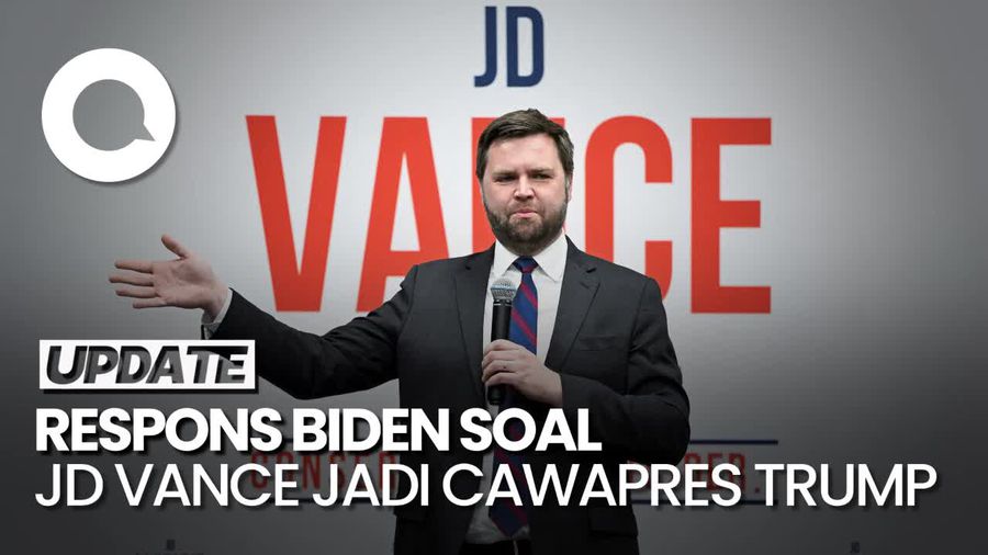 JD Vance Jadi Cawapres Trump, Joe Biden: Dia Adalah Tiruan Trump
