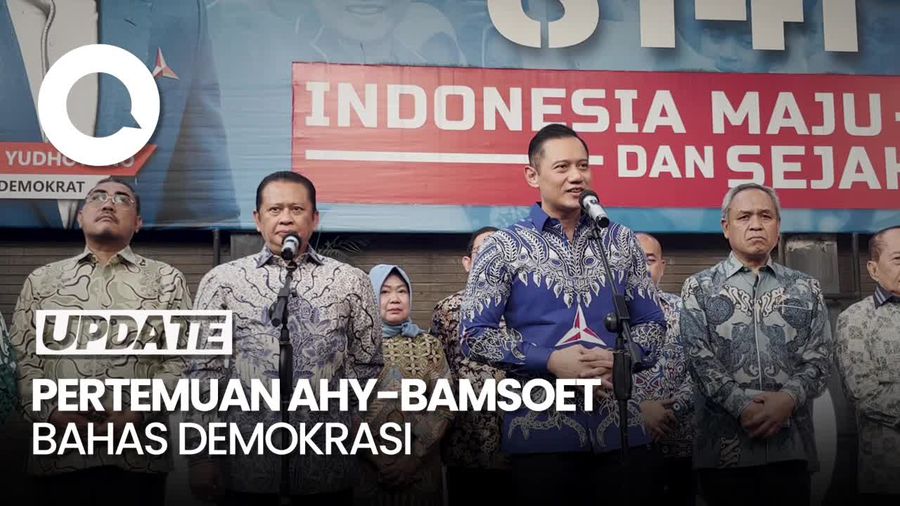 AHY Bertemu Bamsoet, Bahas Kondisi Politik-Kualitas Pemilu Indonesia