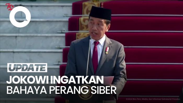 Jokowi: Perang Siber Bisa Lumpuhkan Fungsi Pertahanan dan Pelayanan Publik