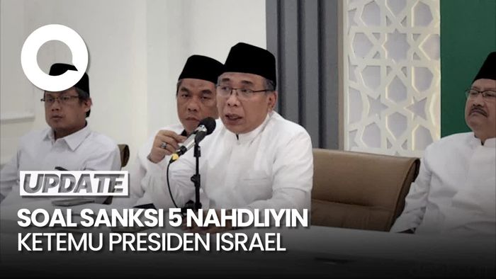 Ketua PBNU Bicara Sanksi 5 Nahdliyin Ketemu Presiden Israel
