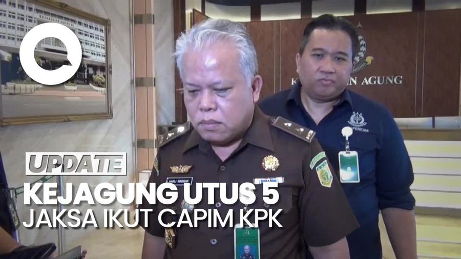 Kejagung Utus 5 Jaksa Ikut Capim KPK