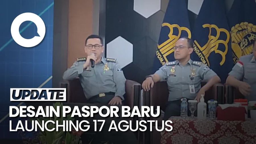 Desain Paspor Baru Launching 17 Agustus, yang Lama Tetap Berlaku
