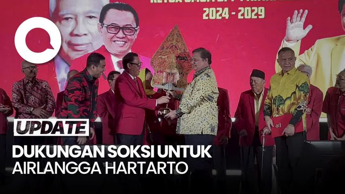 Soksi Dukung Airlangga Hartarto Kembali Jadi Ketum Golkar