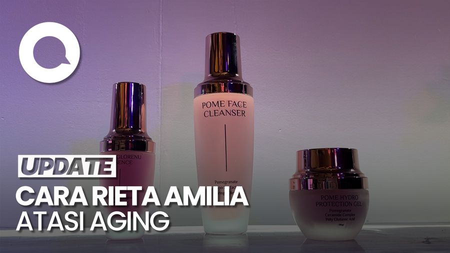 Alasan Rieta Amilia Luncurkan Skincare Anti-aging