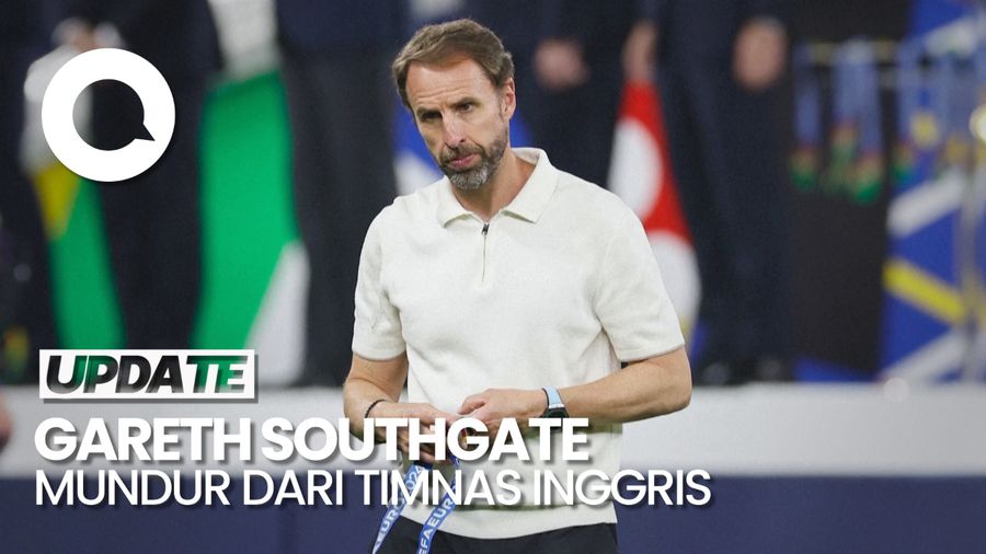 Gareth Southgate Mundur Setelah Inggris Gagal Juara Euro 2024