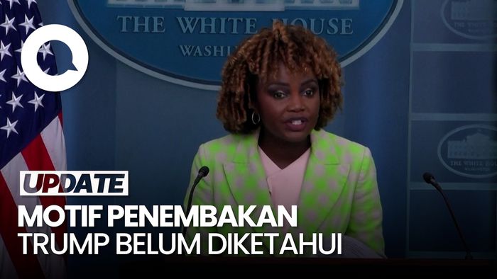 Gedung Putih Belum Ketahui Motif Pelaku Penembakan Donald Trump