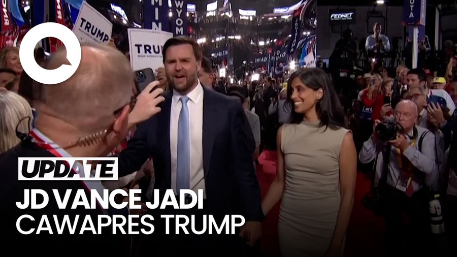 Partai Republik Setuju JD Vance Jadi Cawapres Donald Trump