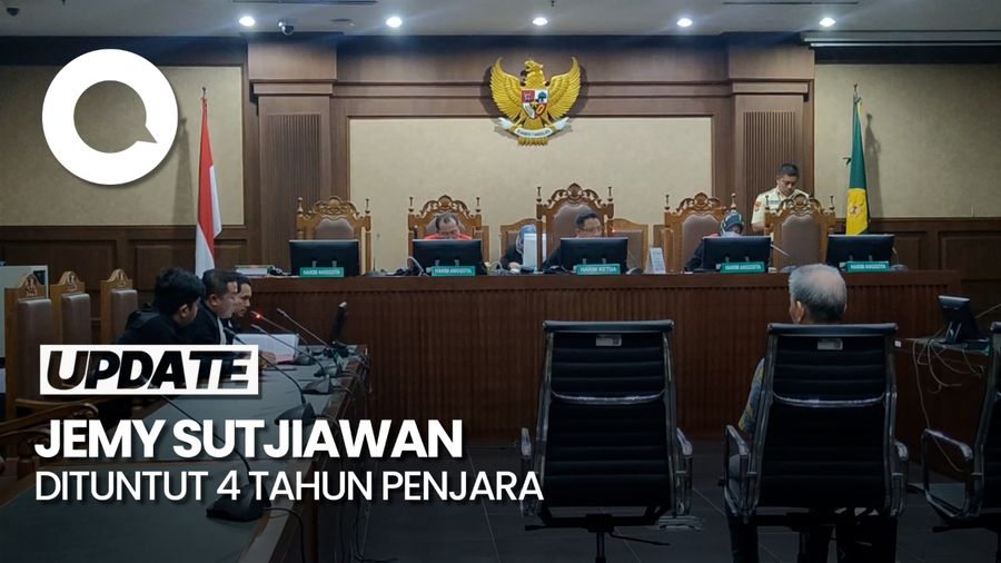 Terdakwa Korupsi BTS 4G Jemy Sutjiawan Dituntut 4 Tahun Penjara