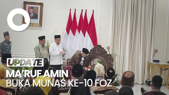 Wapres Maruf Resmi Buka Munas ke-10 Forum Organisasi Zakat 