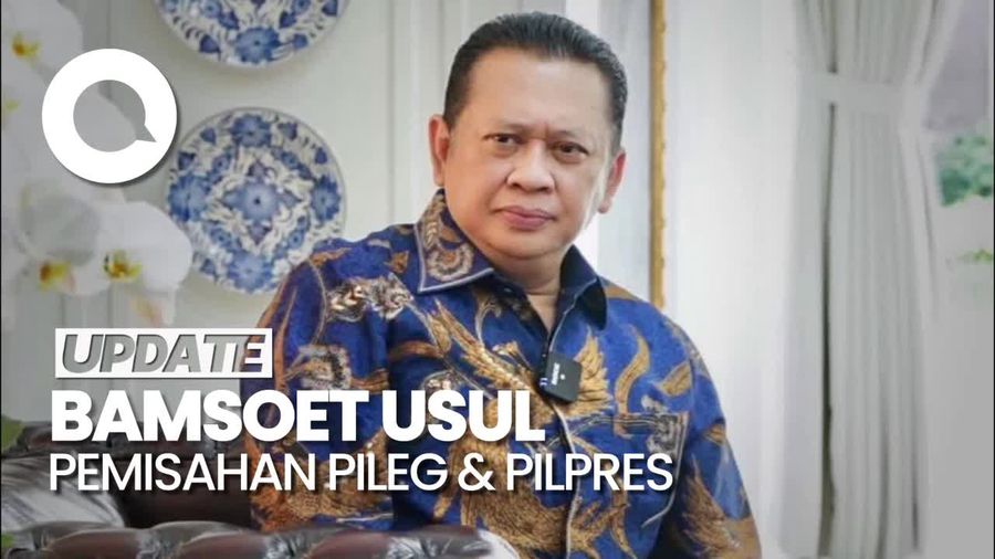 Bamsoet Usul Pileg dan Pilpres Digelar Terpisah
