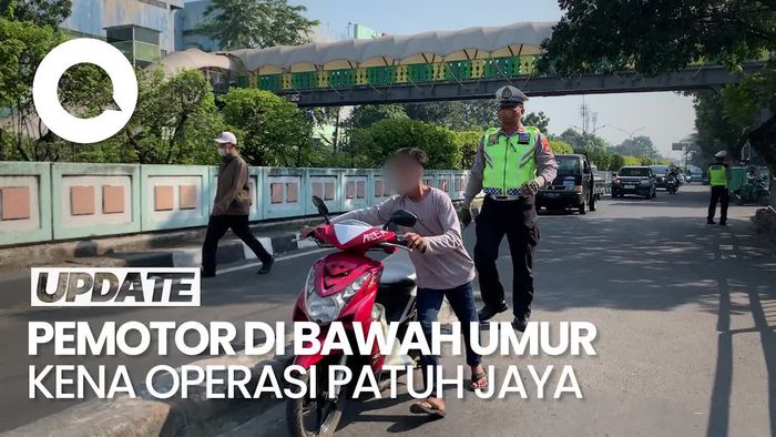 Pengendara di Bawah Umur Kena Operasi Patuh Jaya, Polisi Pesankan Ojek