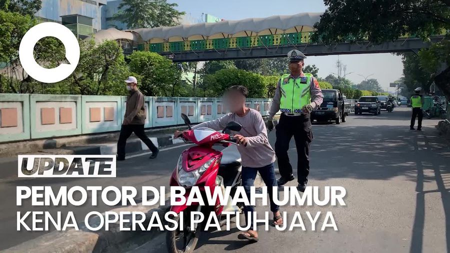 Pengendara di Bawah Umur Kena Operasi Patuh Jaya, Polisi Pesankan Ojek