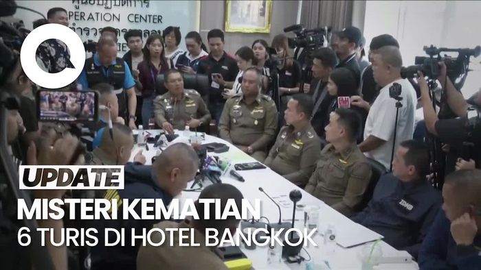 Polisi Temukan Sianida dalam Cangkir 6 Turis Tewas di Hotel Bangkok