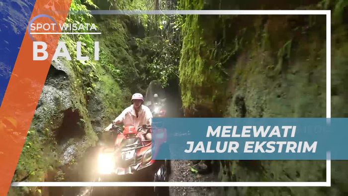 Melewati Jalur Ekstrim Menuju Goa Sempit dan Gelap, Bali